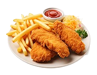 3 Pieces Fried Chicken Combo 